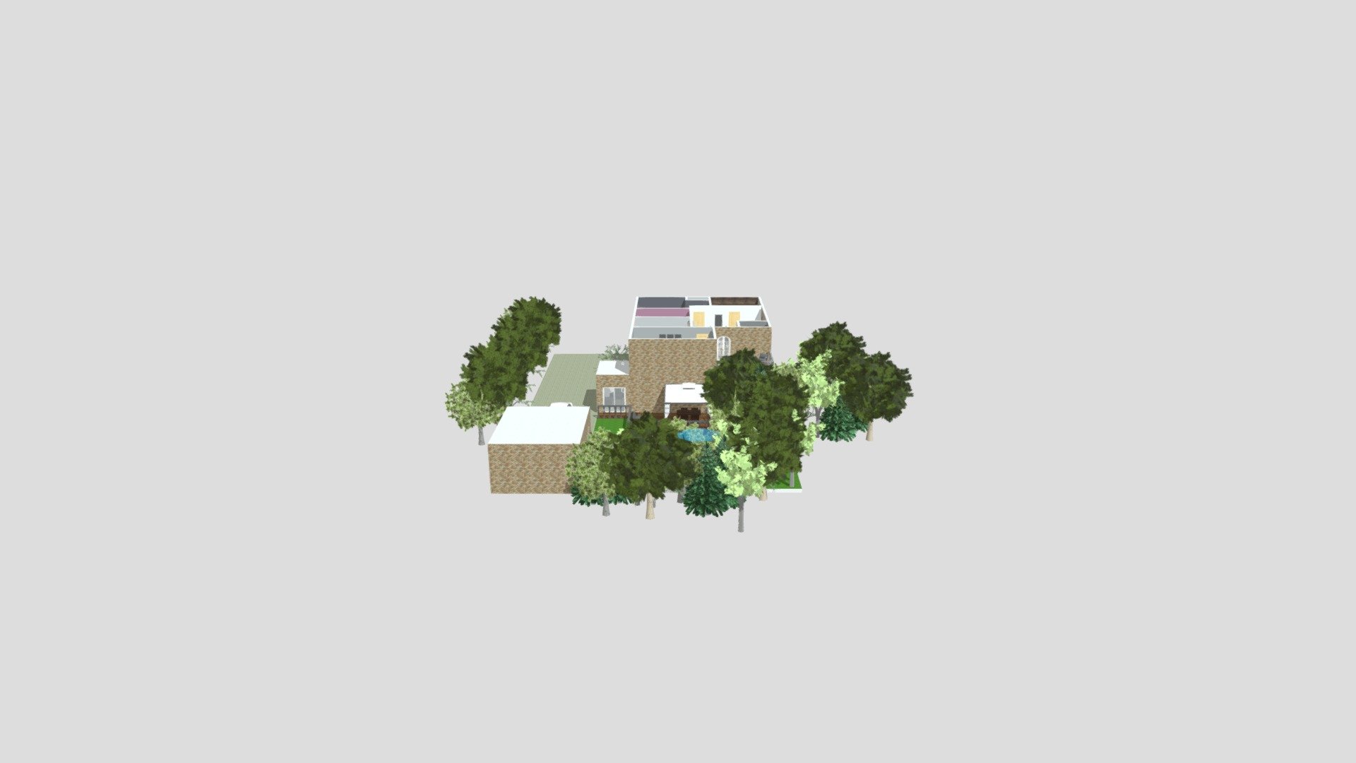 Maison pour une famille