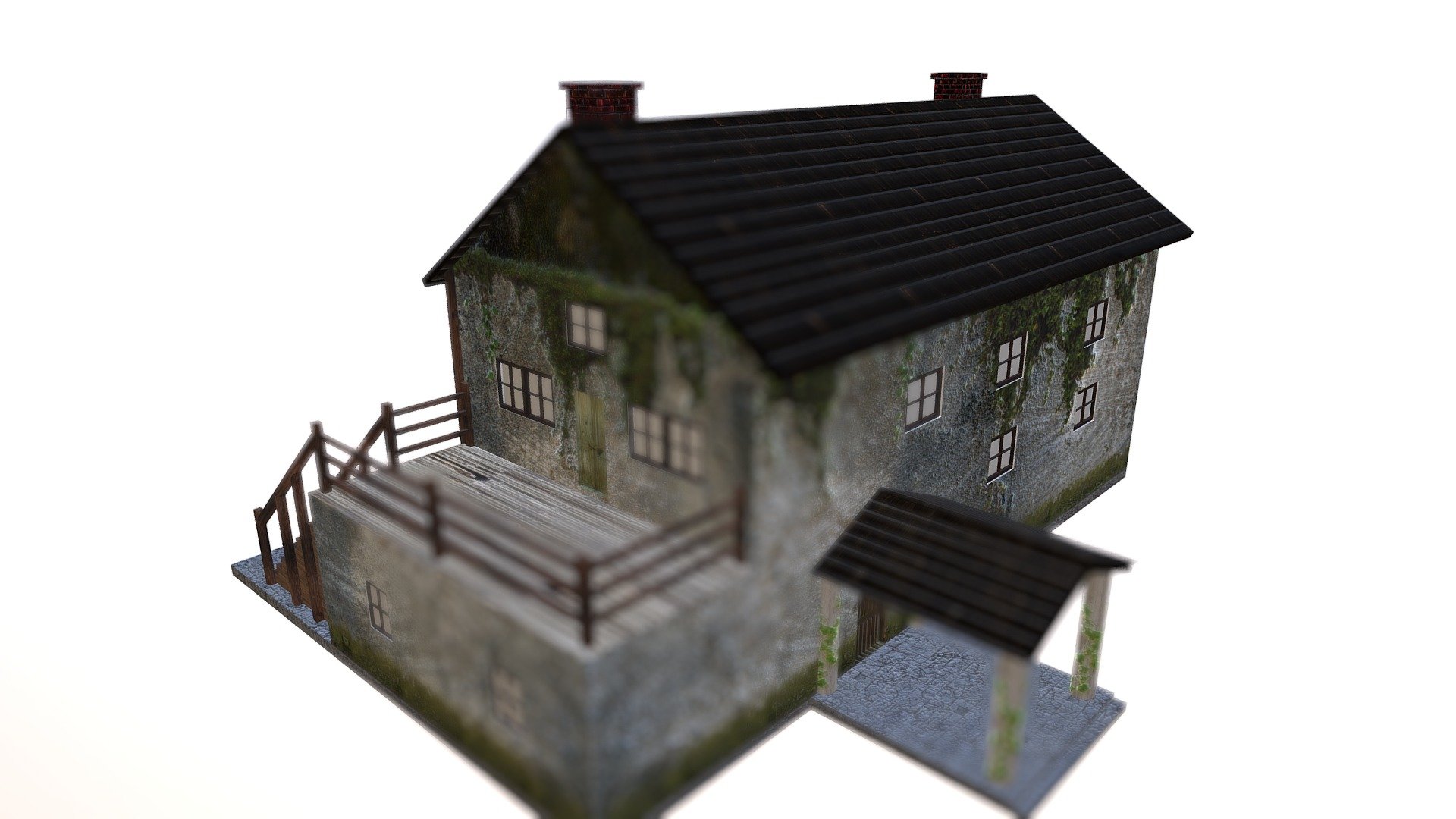Textured Building