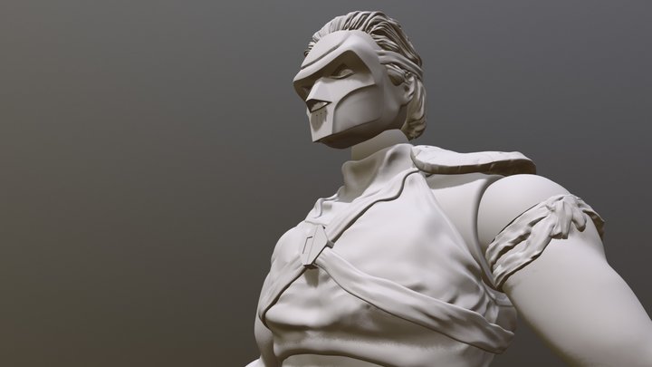 Casey Jones articulated 3D Model