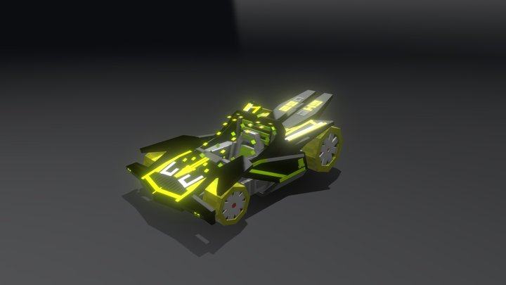 [FREE] Hot Wheels Acceleracers - Rd02 3D Model