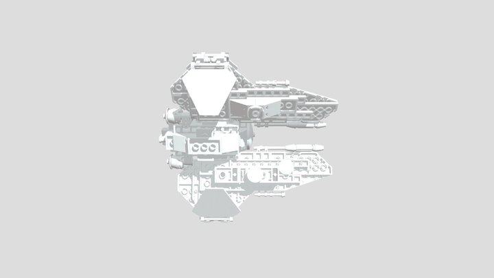 Obi-wan's Jedi Interceptor 3D Model