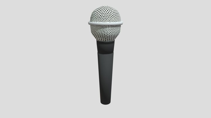 Microphone 3D Model