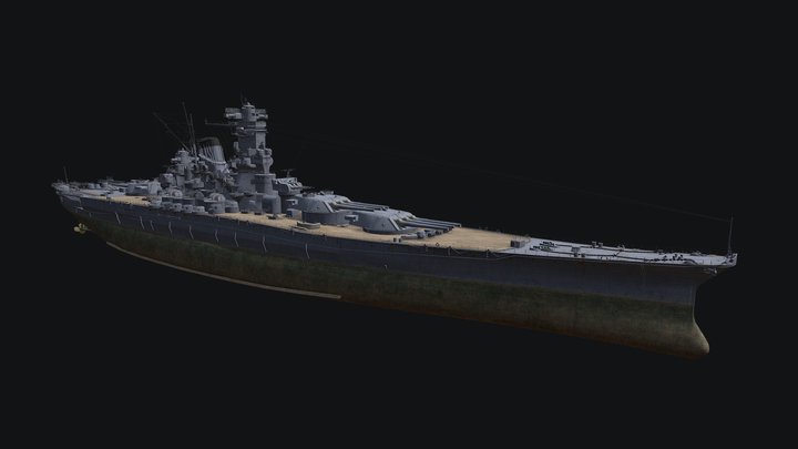 Yamato 3D Model