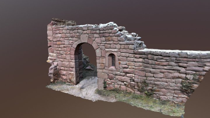 Les Trois-Châteaux - Eguisheim - France 3D Model