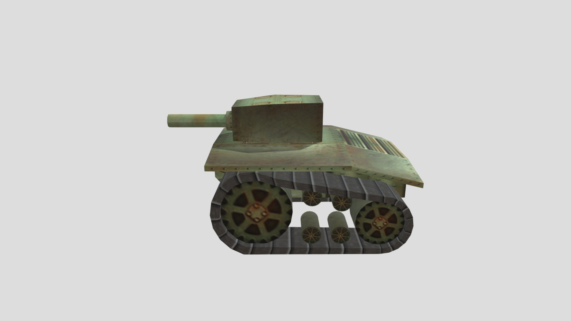 Low Poly Tank