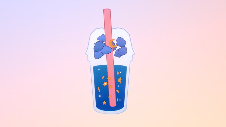 celestial latte 3D Model