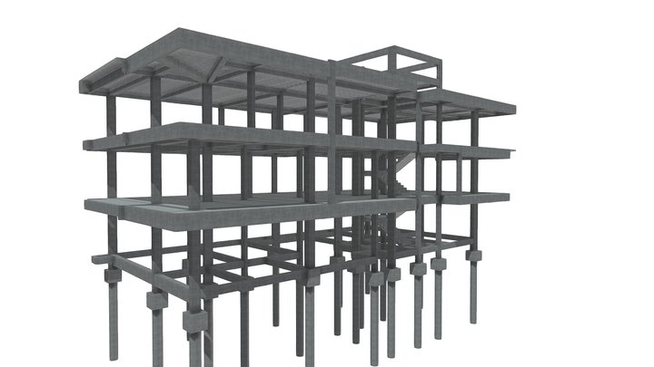 ESTRUTURA 3D  - TRÊS PASSOS (RS) 3D Model