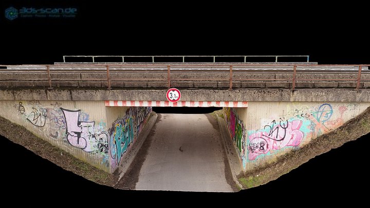 Small Bridge - reconstructed in RC 3D Model