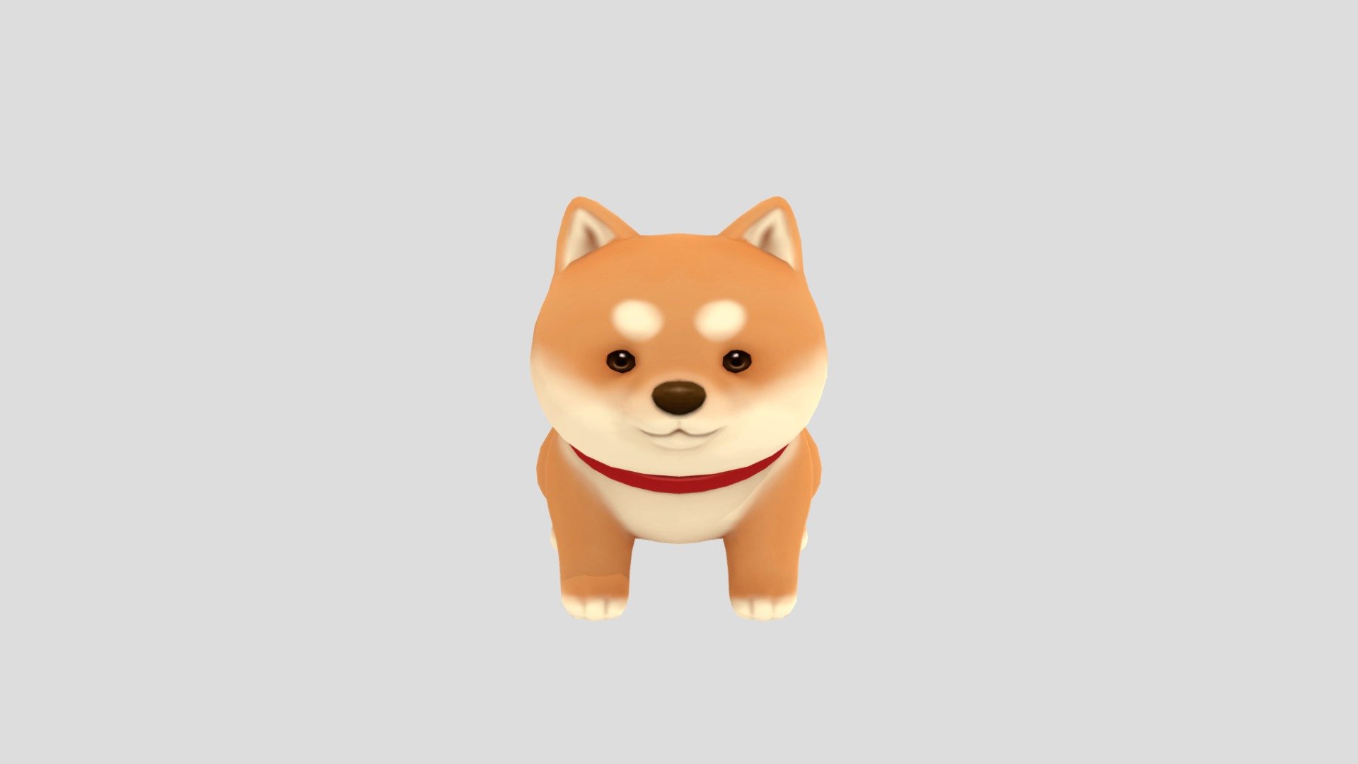 chubby shiba baby - Download Free 3D model by kangina [f518d48] - Sketchfab