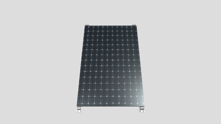 LR5-54HIH_Solarpanel_bearbeitet 3D Model