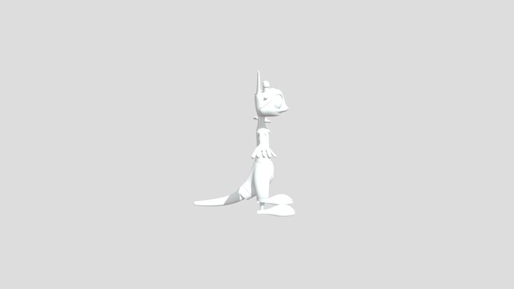 Daxter con ropa 3D Model