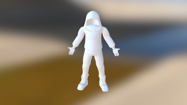 Personaje Principal 3D Model