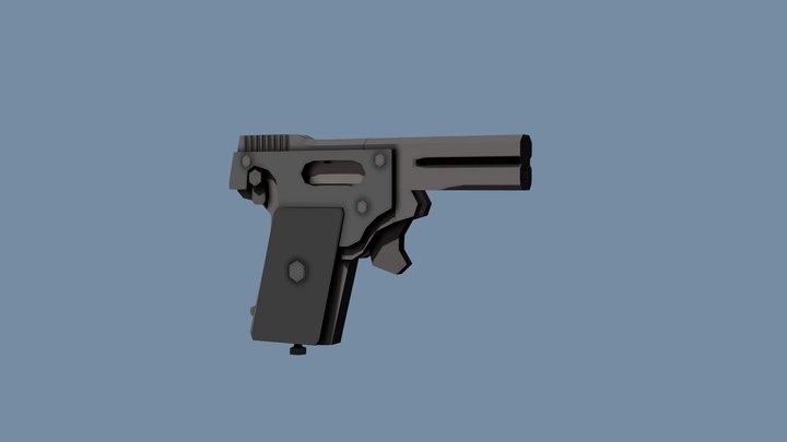 Low-Poly Kolibri – Modelo 3D gratuito STL