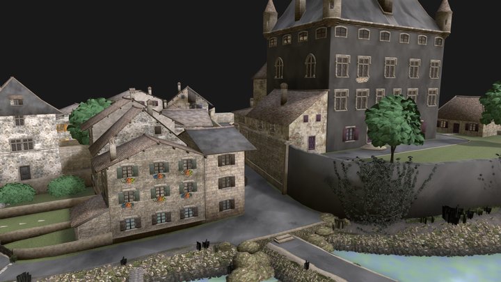 Village – Free 3D Model STL