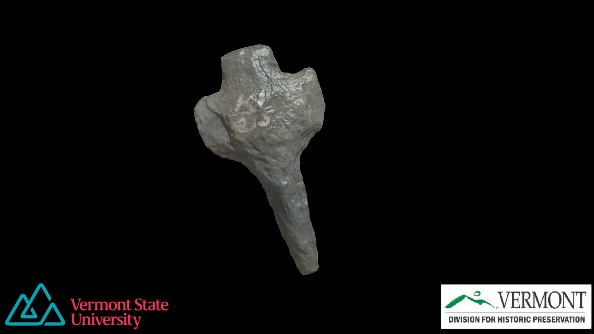 Quartzite Drill from the KI Site (KI 215) Download Free 3D model by