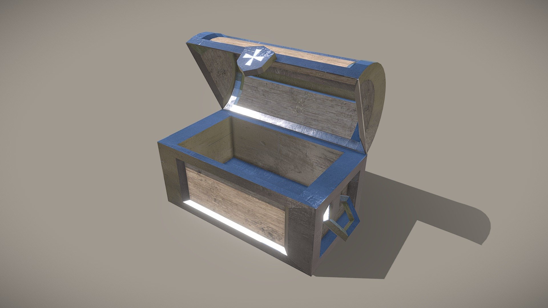 Cofre low poly