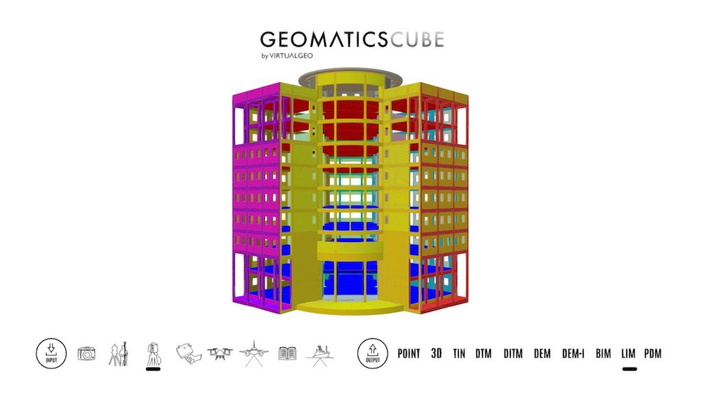 Structural survey model of a building, Gambia