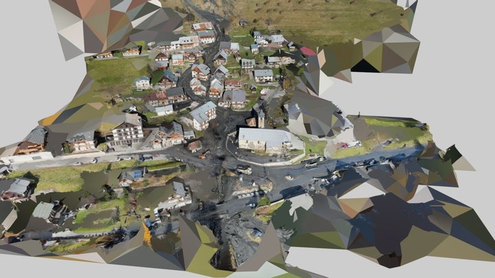 Saint Sorlin d'Arves - Solidarité❤️ 3D Model