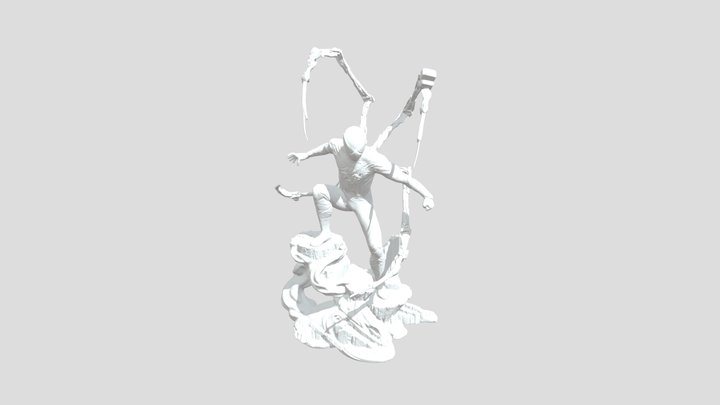 Spider Warrior 3D Model