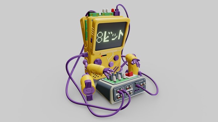 ChipBoy 3D Model