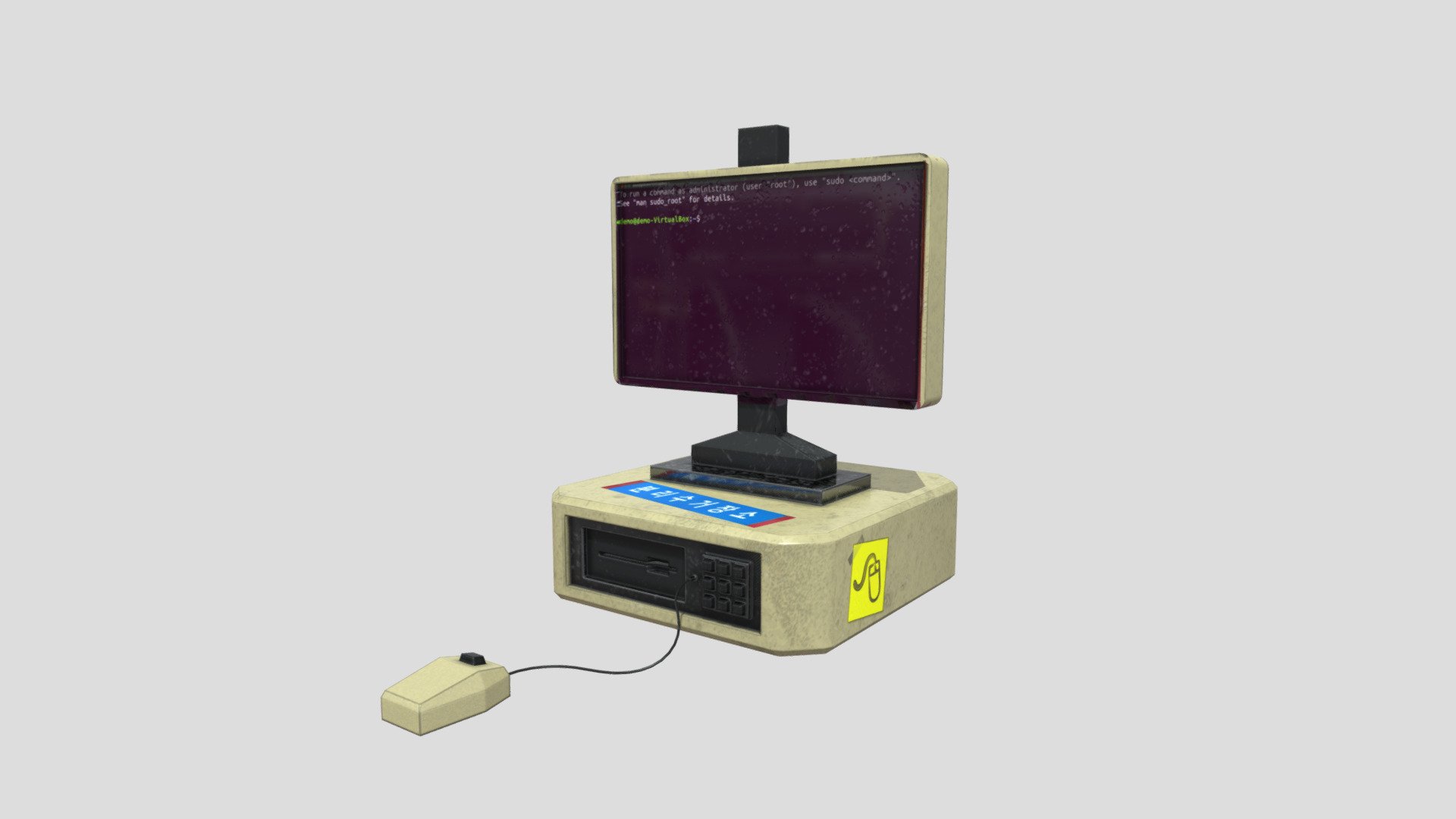Computer - Download Free 3D model by ilarioseb [f51e601] - Sketchfab