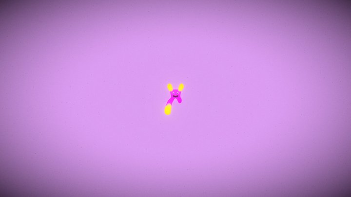 Pink Jeff optimize 3D Model