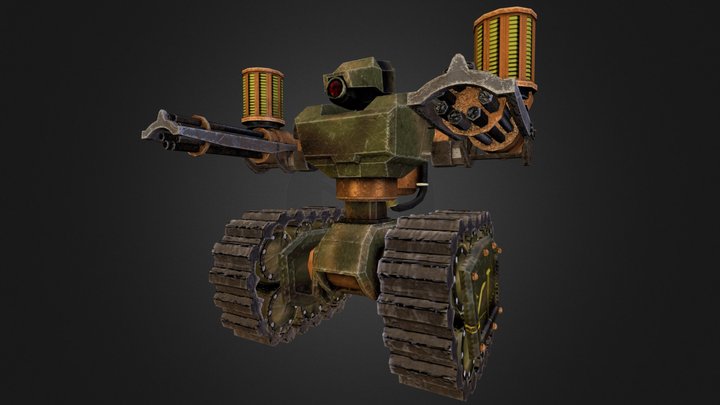 El Robot 3D Model