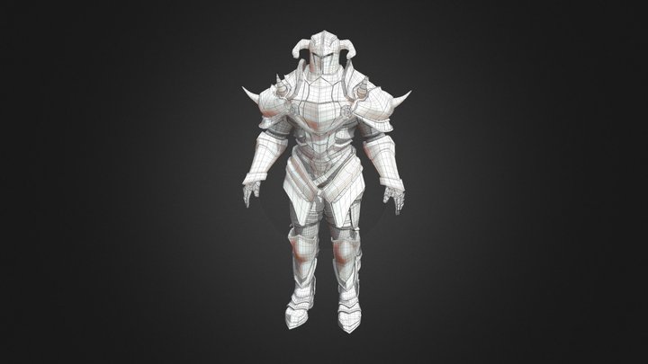 knight armor 3D Model