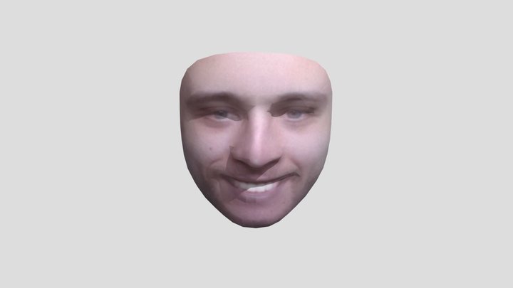 Face scan 3D Model