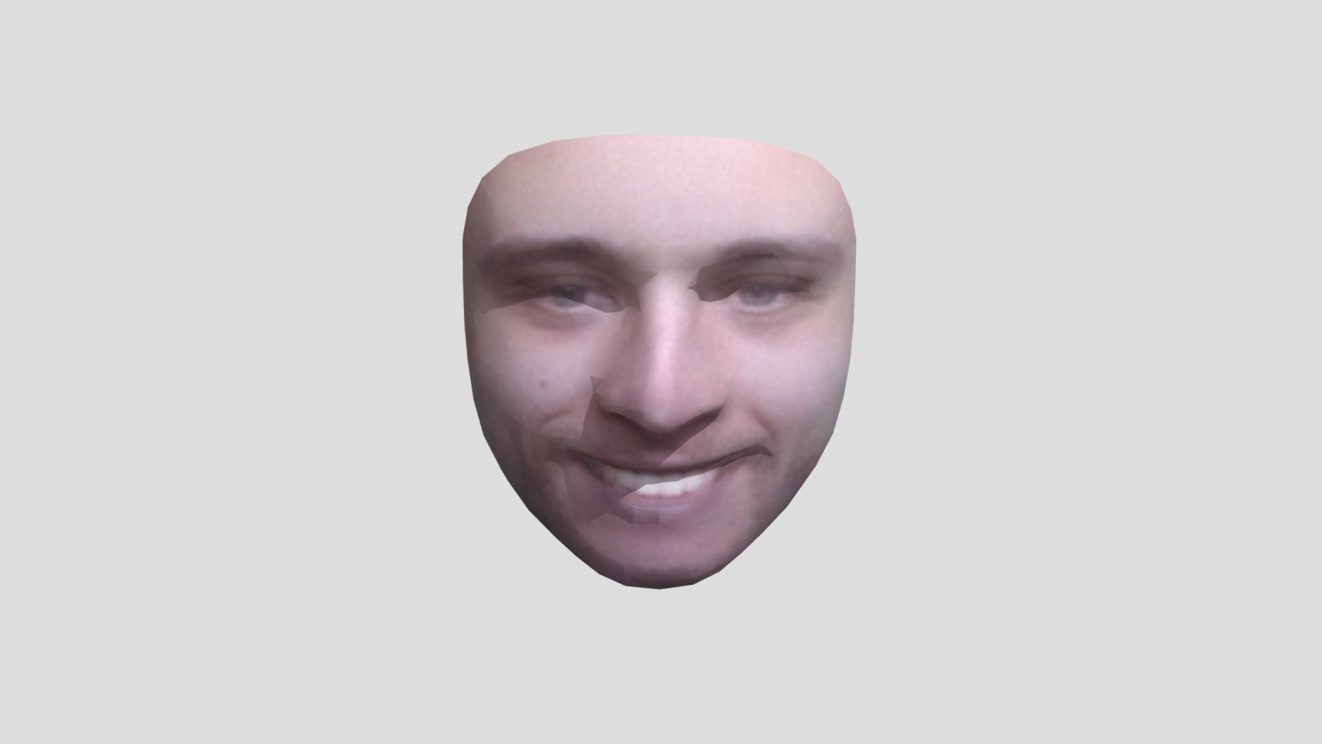 Face scan - 3D model by JABrindle [f51fdfe] - Sketchfab