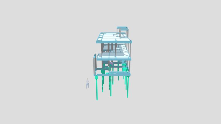IFC Estrutural - Cleber Kamradt Sawczuk R1 3D Model