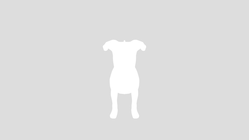 Realistic Small Terrier Dog