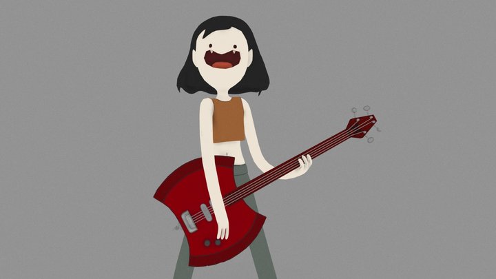 Marceline the vampire queen – Modello 3D gratuito STL