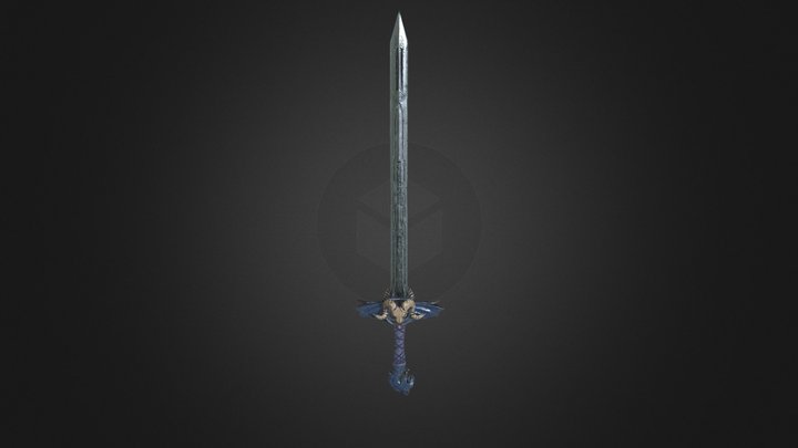 SwordSkull Low 3D Model