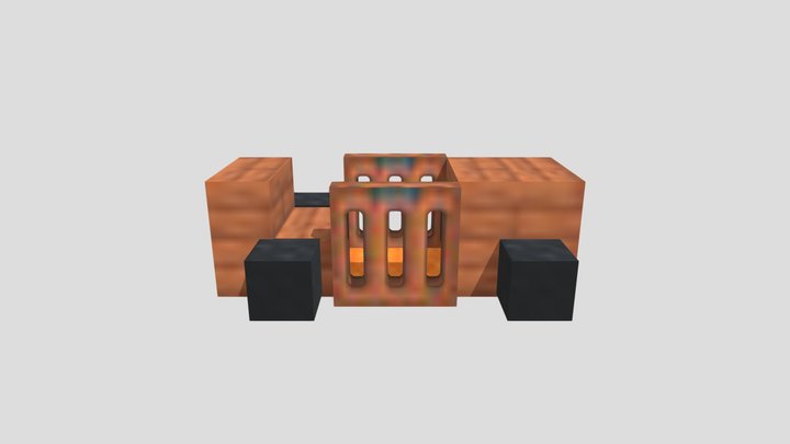 Car minecraft 3D Model