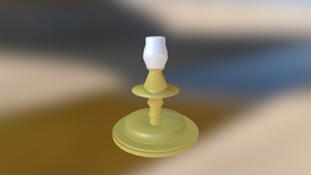candle 3D Model