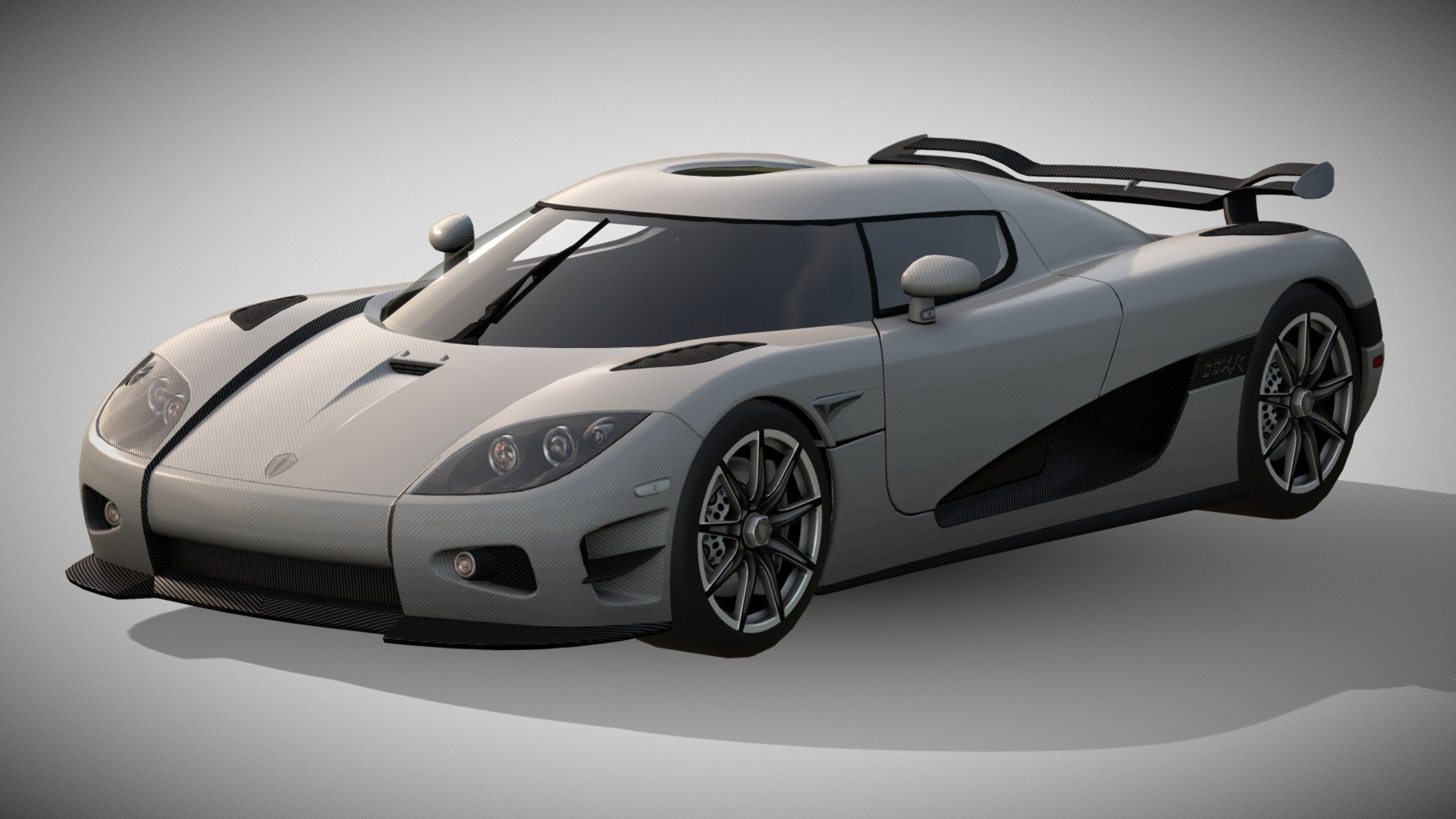 2010 Koenigsegg CCXR Trevita - Download Free 3D model by