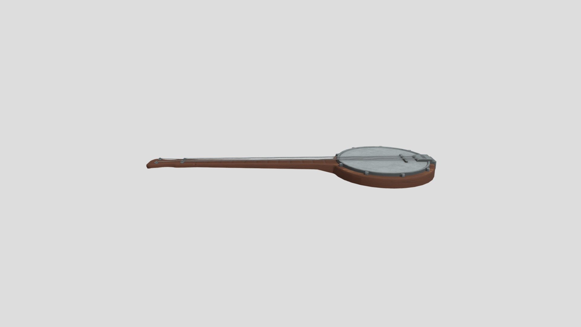 4 string banjo - 3D model by Jklirr [f523fdd] - Sketchfab