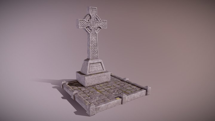 Graveyard-scene 3D models - Sketchfab