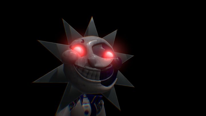 FNAF: Security Breach  Moon Man Switch - Download Free 3D model