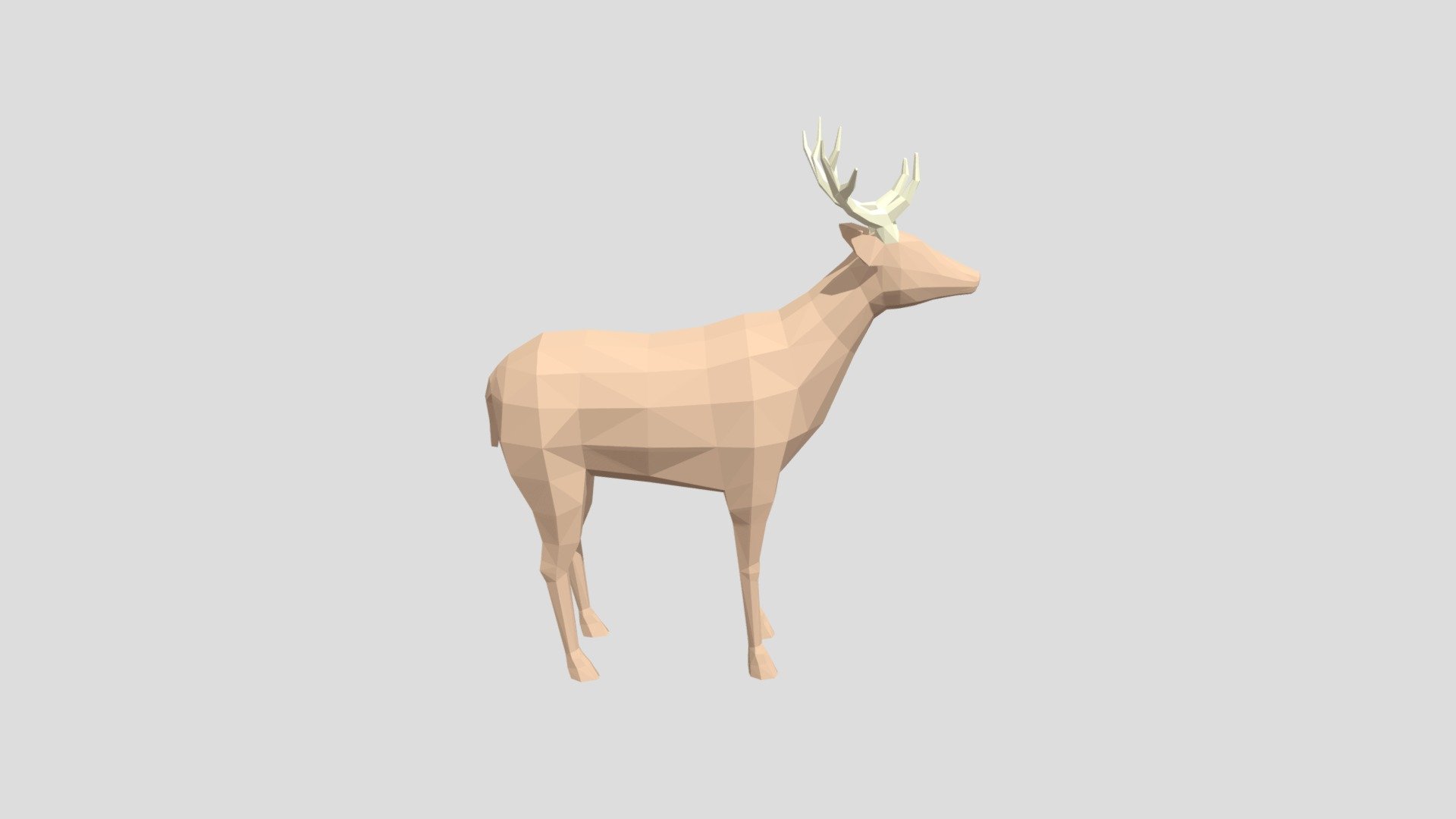 Deer from Poly by Google