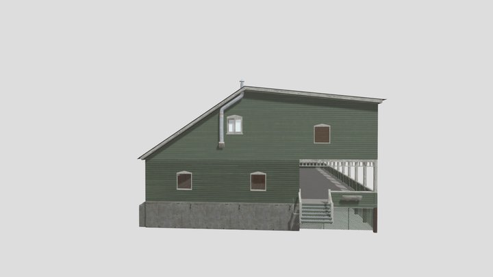 Friday The 13th Packanack House 3D Model