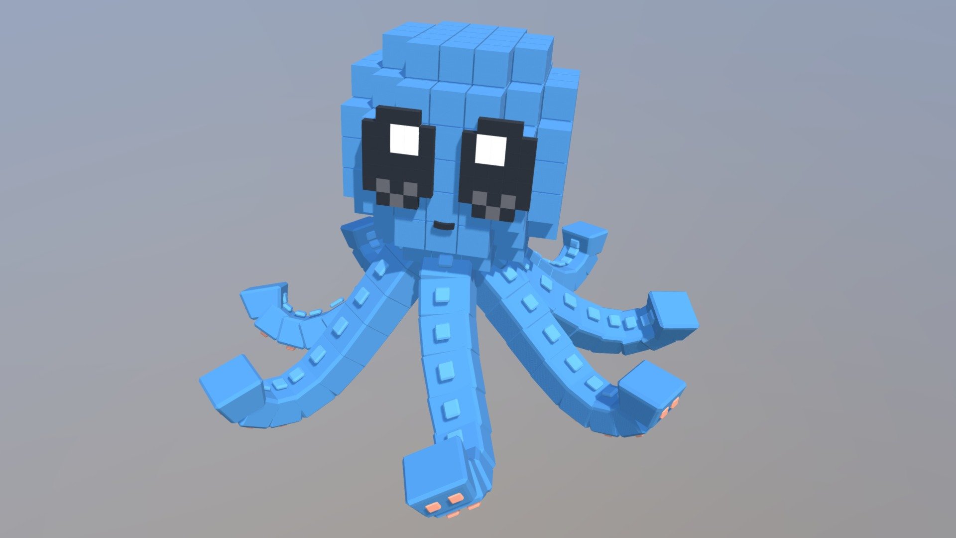 Blueberrinni Octopusini (Animated) - Download Free 3D model by rishowx ...