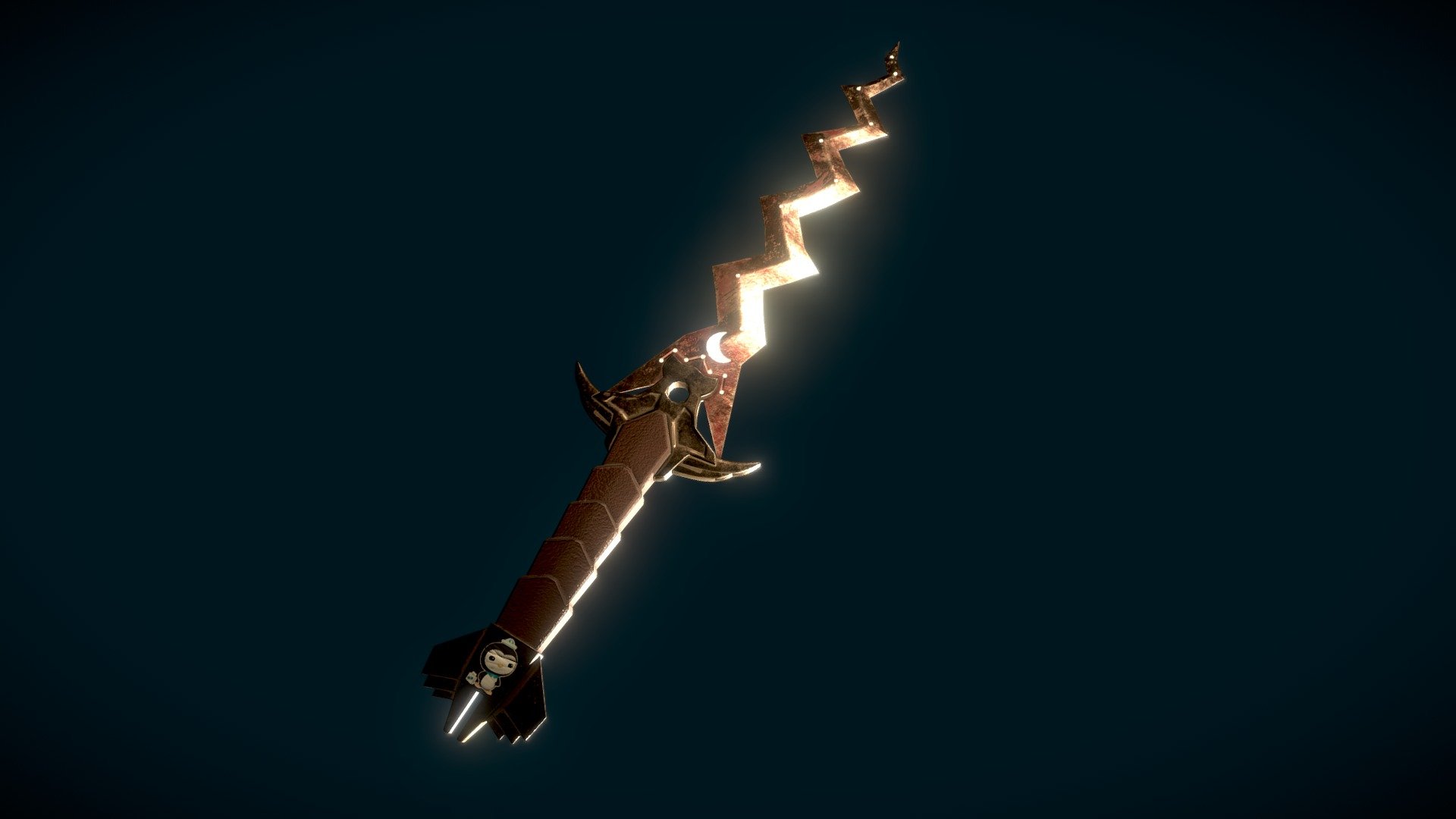 Dagger - 3D model by ellie.t [f527764] - Sketchfab