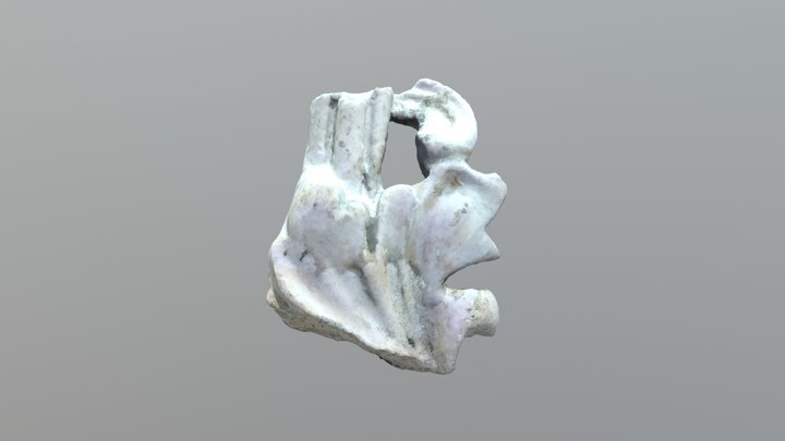 Plaster Moulding (Fragment, c. late-1800s) 3D Model