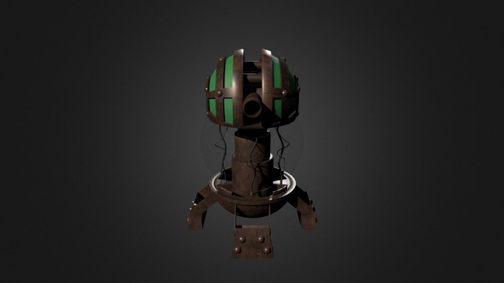 Bioshock Turret - 3D model by Dingo-Sniper (@dingosniper) [f528238 ...