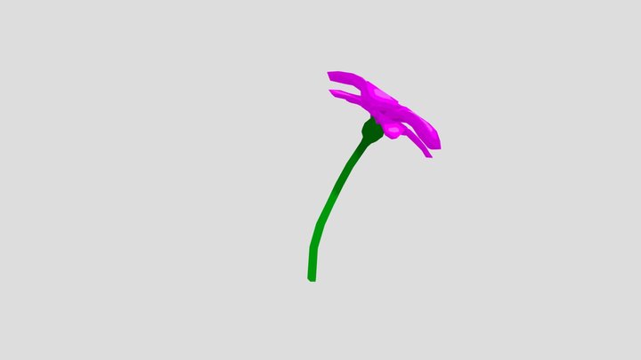 Flower Sway 3D Model