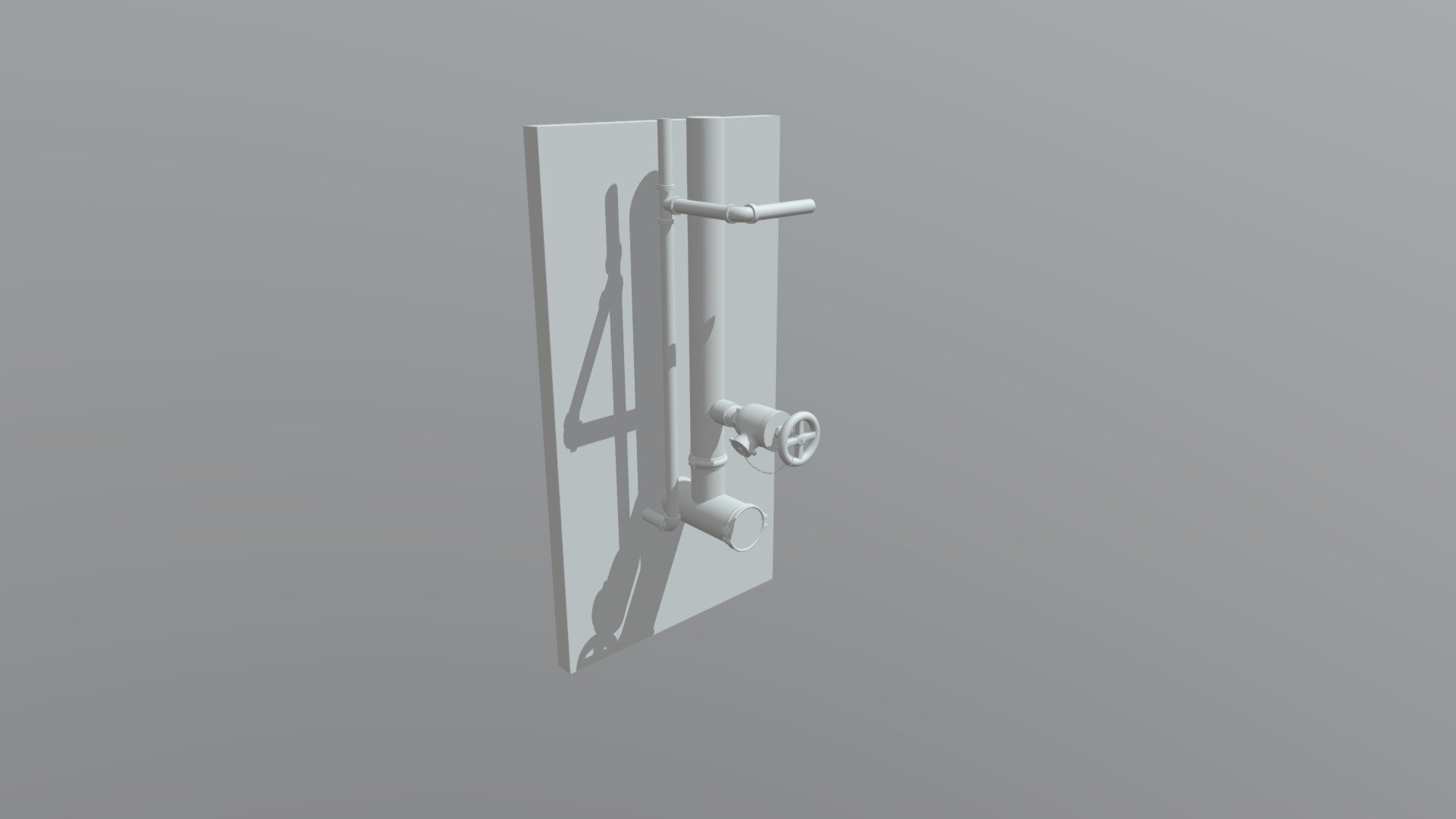 Pipes with Brackets
