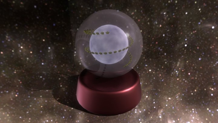 Crystal Ball 3D Model