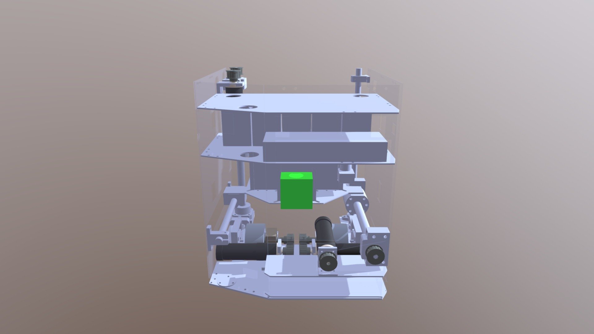 Eurobot 2018 - Big Robot — Sketchfab embed 3D viewer